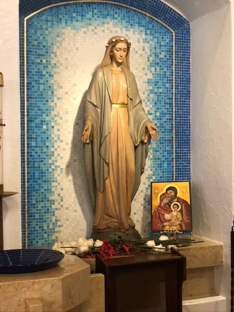 Blessed Mother Side Altar, St. John Vianney Chapel